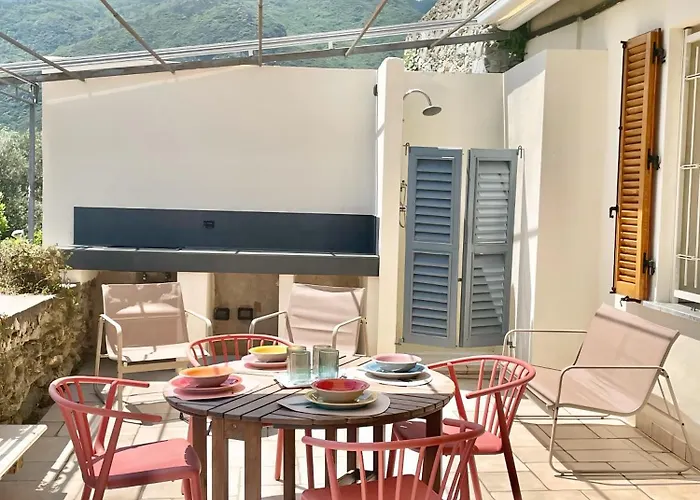 度假居 La Vedetta Sea View Magliolo